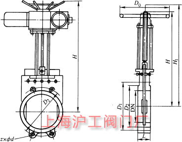 Z73XZ373X  PN2.5~PN16 TFAʽ{ҺyҪμYߴʾD